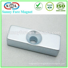 N52 Countersunk Square Shape Square Welding Magnet